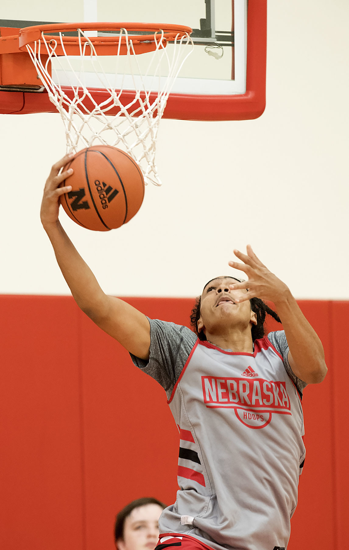 Nebraska hoops practice, 9.25